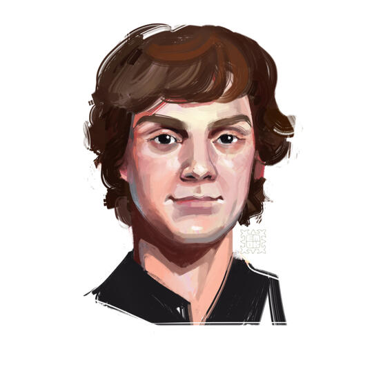 Evan Peters fanart