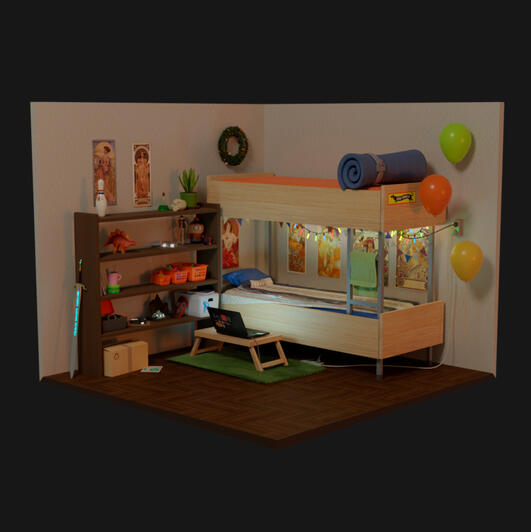 Dorm room