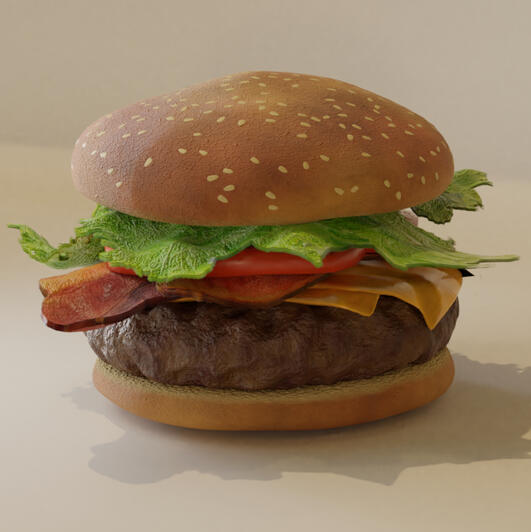 Burger - Tutorial by CGMatter